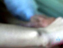 Dollish Bella Rose at foot job action