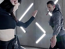 agent marina snaps a neck