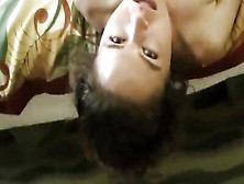 Busty MILF wears nipple clamps while riding some hard cock