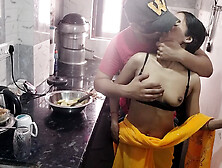 Hot Desi Bhabhi Kitchen Sex With Husband