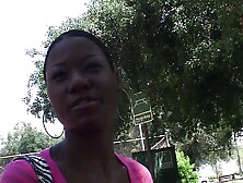 Black Chick Lux Play Gets Down For Interracial Sex With Big