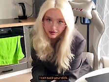 Hawt Golden-haired Secretary With Glasses Enjoys Screwing [Deutsch Porn]