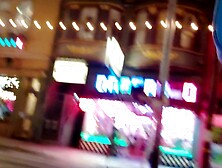 Nude and playing in The Castro