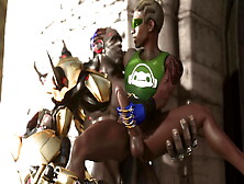 Overwatch Doomfist Destroys Lucio's Ass