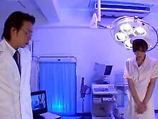 Naughty Japanese Nurse Mai Hanano Gets Pleasured By The Doctor