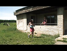 Young Sluts Try Old Pervert Man's Cock for the First Time