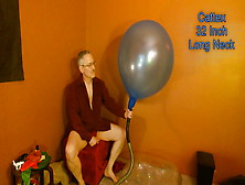 Balloonbanger 67) Gl500 Balloon Hump W 32" Long Neck Balloo