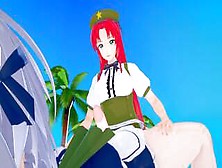 Futa - Touhou Project - Hong Meiling X Sakuya Izayoi