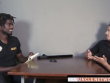 SayUncleNetwork. com - Muscle security officer bareback drills gay guy after a hot BJ