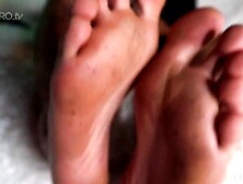 Alpha male feet cuck couple pov