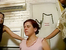 Lesbain Footworship and Spit Humiliation