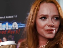 XXX Press Junket. Ella Hughes,  Kayley,  Emily Brazzers