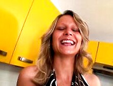 Real Czech Waitress Fucks For Money.  Homemade Video