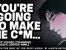 [m4f audio] Swallowing Dong Under Your Gamer Bf's Desk | YSF | ~ male moaning ~