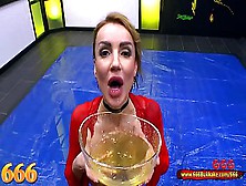 Gorgeous Elen Million Getting Fucked In The Ass And The Mouth At The Same Time - 666Bukkake