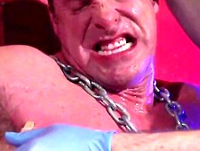 MuscleJockBound. com - Dire Callahan draws agony on Derek Pain