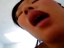 Chinese Wife Fucks,  Deepthroats And Cum