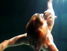 Chippie's Big Tits Porn By Underwater Show