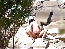 A stranger falls for Jotade's large penis at the nudist beach