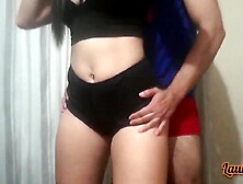 Bae dark hair sat on my pika and to complete she