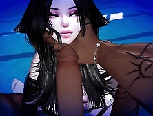 Cat lady enjoys swallowing you off