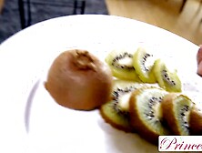 Curious Cum thirsty Carmen Caliente begs Stepbro for her FIRST Kiwi Creampie