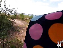 Sheila Ortega gets turned on and receives ramrod in a public place out of fear of being found