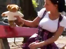 Innocent Russian Teen Gets Tricked into a Gangbang