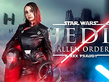 VRCosplayX Hailey Rose As JEDI FALLEN ORDER's Trilla Suduri Hasn