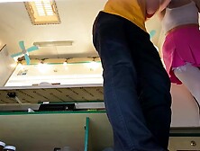 Hawt eighteen years old playgirl secretle recorded at worl - voyeur pov