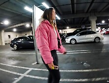 Whore Swallowing Wang Stranger in Car / Blowed All The Sperm