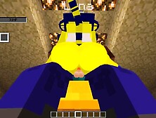 I screw a redhead and fill her throat with sperm,  too a cat beauty / yiff angel minecraft jenny mod