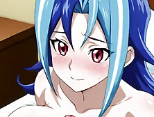 Kamishiro Rio & Zexal Rio get down and dirty in Yu-Gi-oh! Zexal Rio's Hen Party (AI)