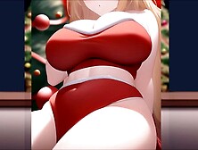 Santa's Helper Mama Claus Gives Spanish Jerk Off Instructions.  Has Sido Bueno?