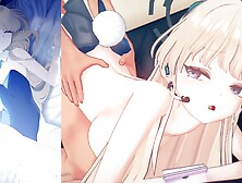 【ブルアカ】飛鳥馬トキ　モーション + ダメージボイス　3Dエロアニメ　Sex　Blue Archive Toki