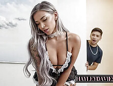 Busty Blonde Maid & Wild Redhead Alexis Fawx Heat Up a Hot Threesome!