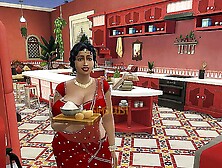 Desi Telugu Busty Saree Aunty Lakshmi got seduced by a young boy - Vol 1,  Part 1 - Wicked Whims - With English Subtitles