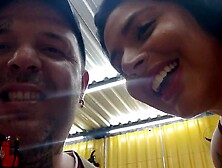 I went to the bakery and the cuckold dared me to pick up the youthful chap who was there,  suck it cuckold,  I picked him up and b