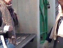 Nipponpisstv. Com - Japanese Schoolgirl Finds A Perfect Public Place To Pee Outdoors