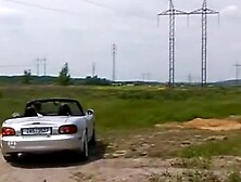 "Martina Gets A Ride On The Bonnet - POV Blowjob & Hardcore Fucking With Facial"