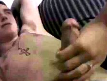 Ink-Stud's Cowgirl Ride - Hand Job Treatment with Hot Blonde Minx