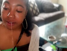 Omg daddy I can’t function with your enormous dark wang in my mouth lol I love swallowing meat