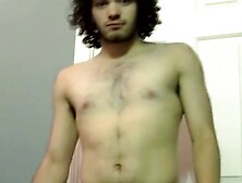 Joeschmoexxx. Com - Handsome Amateur Curly Haired Dude Jerks Off His Big Thick Cock