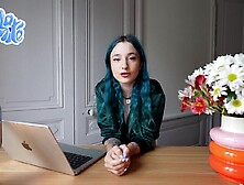 Entretien d'embauche pour être mon jouet sexuel - POV Role Play par une Française Poilue