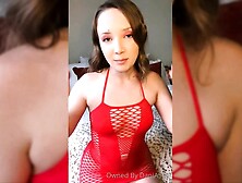 Dani Asmr - Red Dress Strip