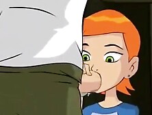 Cartoon sex parody featuring gorgeous hentai anime babes sucking and fucking hard drawn dicks