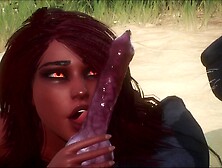 Furry romantic cuddle sex