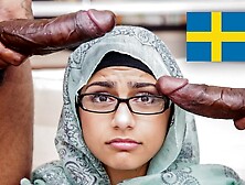 MIA KHALIFA - Min pojkvän låter mig inte ha en trekant,  så jag hade sex med två svarta män