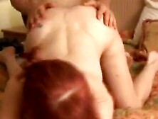 Skinny mature redhead loves to fuck and the taste of cum