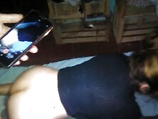 I record with my cell phone how she sucks me off and then I penetrate her